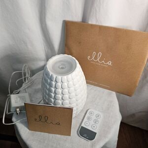 ellia Diffuser w Remote MIB Air Freshener Naturally w/o Synthetic Fragrances